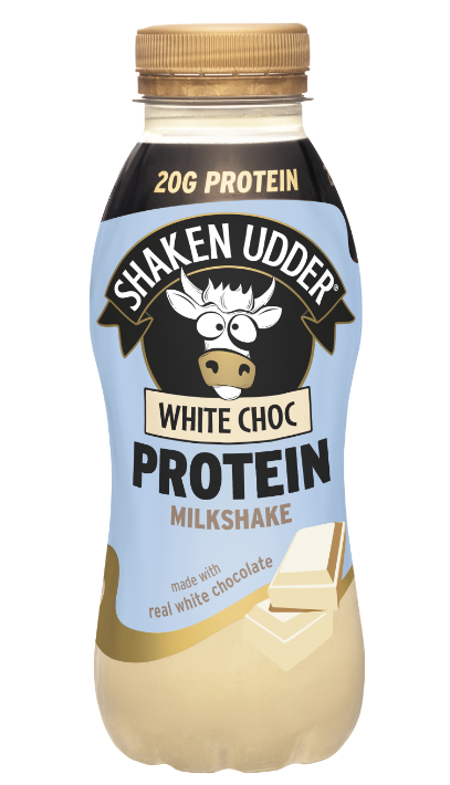 Shaken Udder white choc protein